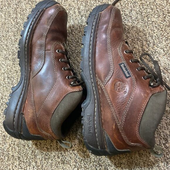 Timberland Support Brake Propel Flex Men\'s Brown Leather Boots Shoes Size 9.5M main image 9